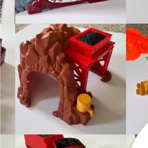 Thomas the Tank Train Trackmaster Tunnel Tri- Tunnel 3 Way Coal Tunnel